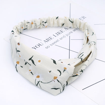 Chiffon silk headband ladies headband