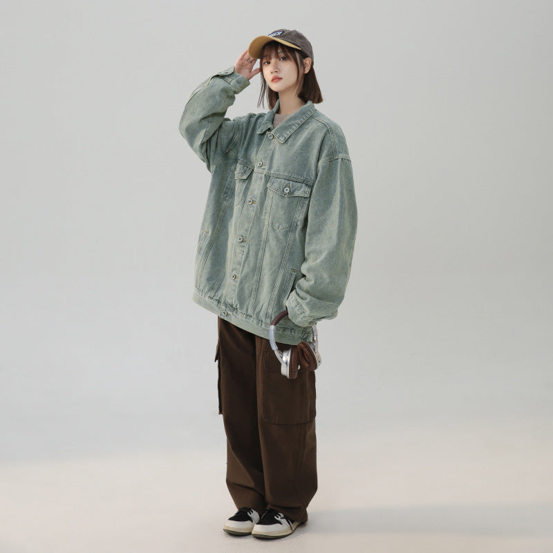 RetroEase Classic Denim Jacket