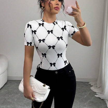 Silken Embrace Elegance Tee