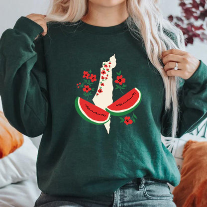 MelonMood “Not a Watermelon” Sweatshirt