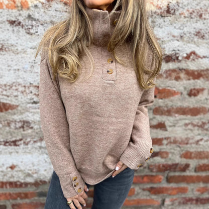 Nordelle Button Sweater