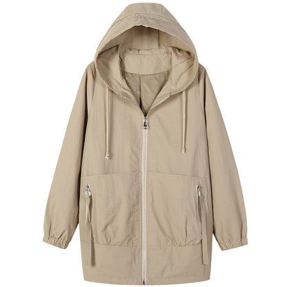 BreezyEase Short Trench Jacket