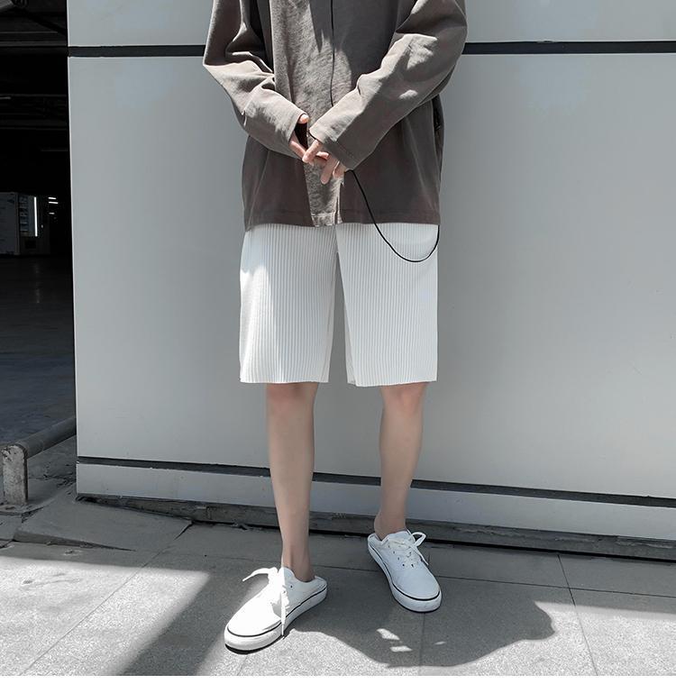 Men's Plus Size Summer Casual Loose Ice Silk Shorts