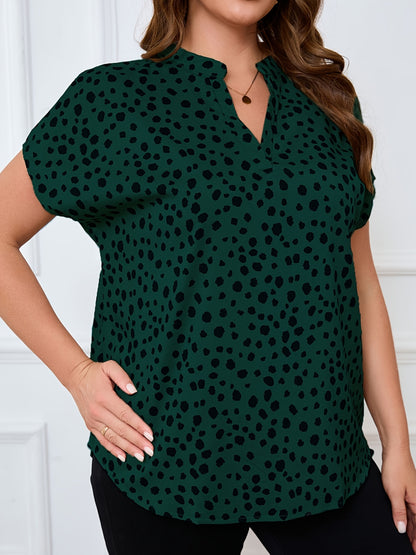 DotVera Curve V-Neck Top