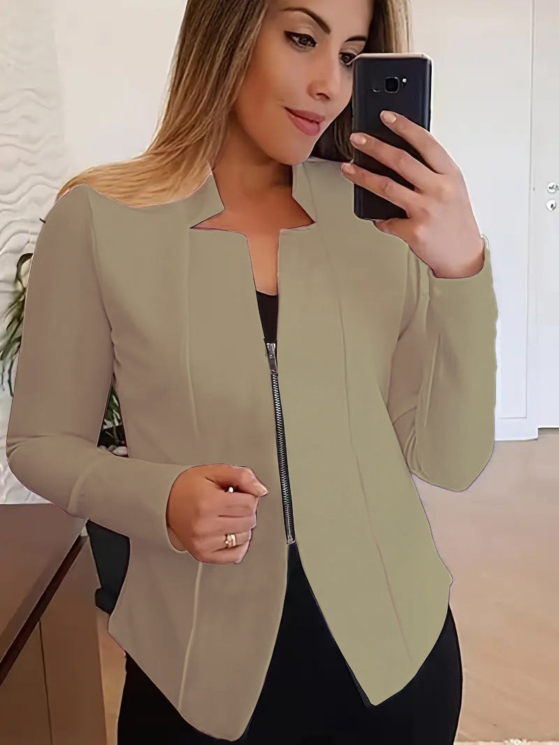 Zenvy Zip Suit Jacket