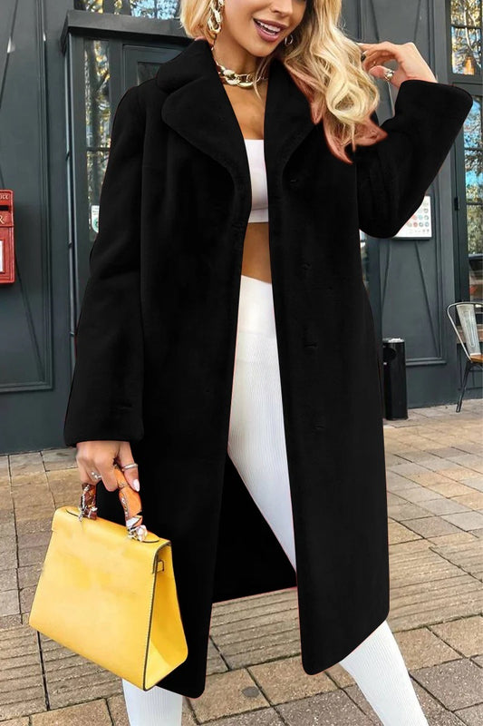 VelviLace™ Elegant Plush Coat