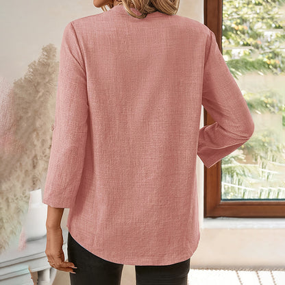SunDrift Notch Blouse