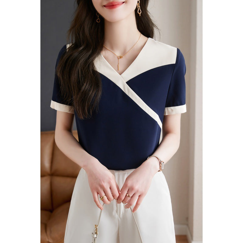 Zephyra Drape Chiffon Top