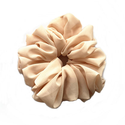 Big Head Bouquet Chiffon Large Intestine Ring Hair Ring