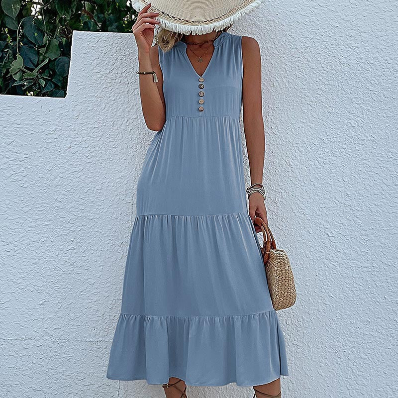 LumaFlow Vest Dress