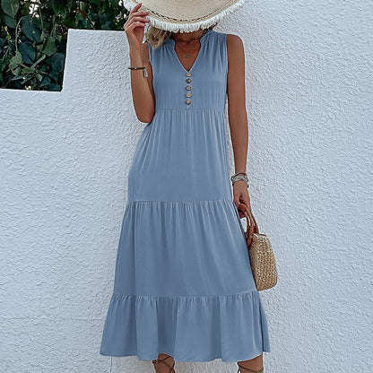 LumaFlow Vest Dress