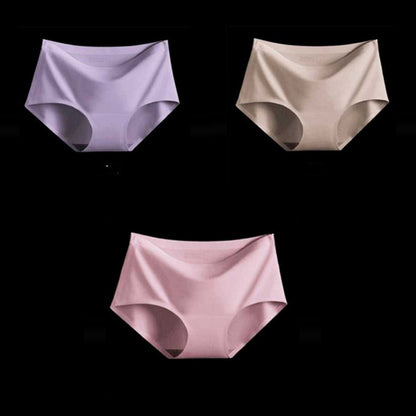 One piece ice silk seamless underwear