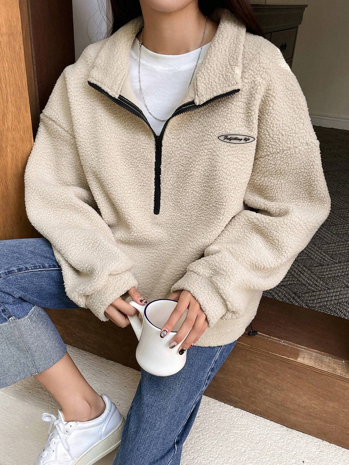 PatchMuse Half-Zip Fleece Pullover