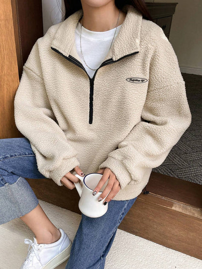 PatchMuse Half-Zip Fleece Pullover