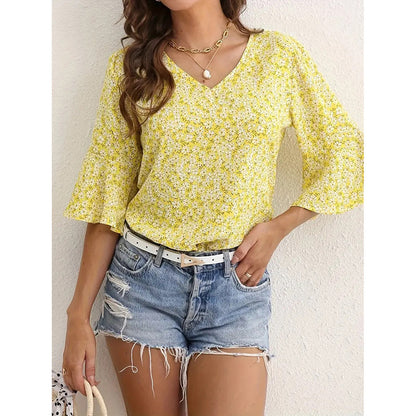 Floravive Flare Blouse