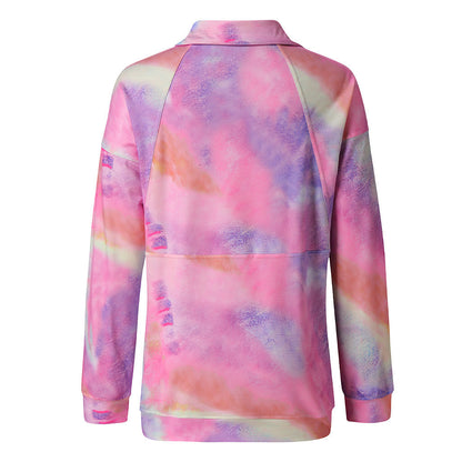 Aurora Bloom Tie-Dye Sweater