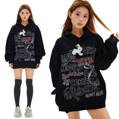 RetroCore Thick Hooded Sweatshirt