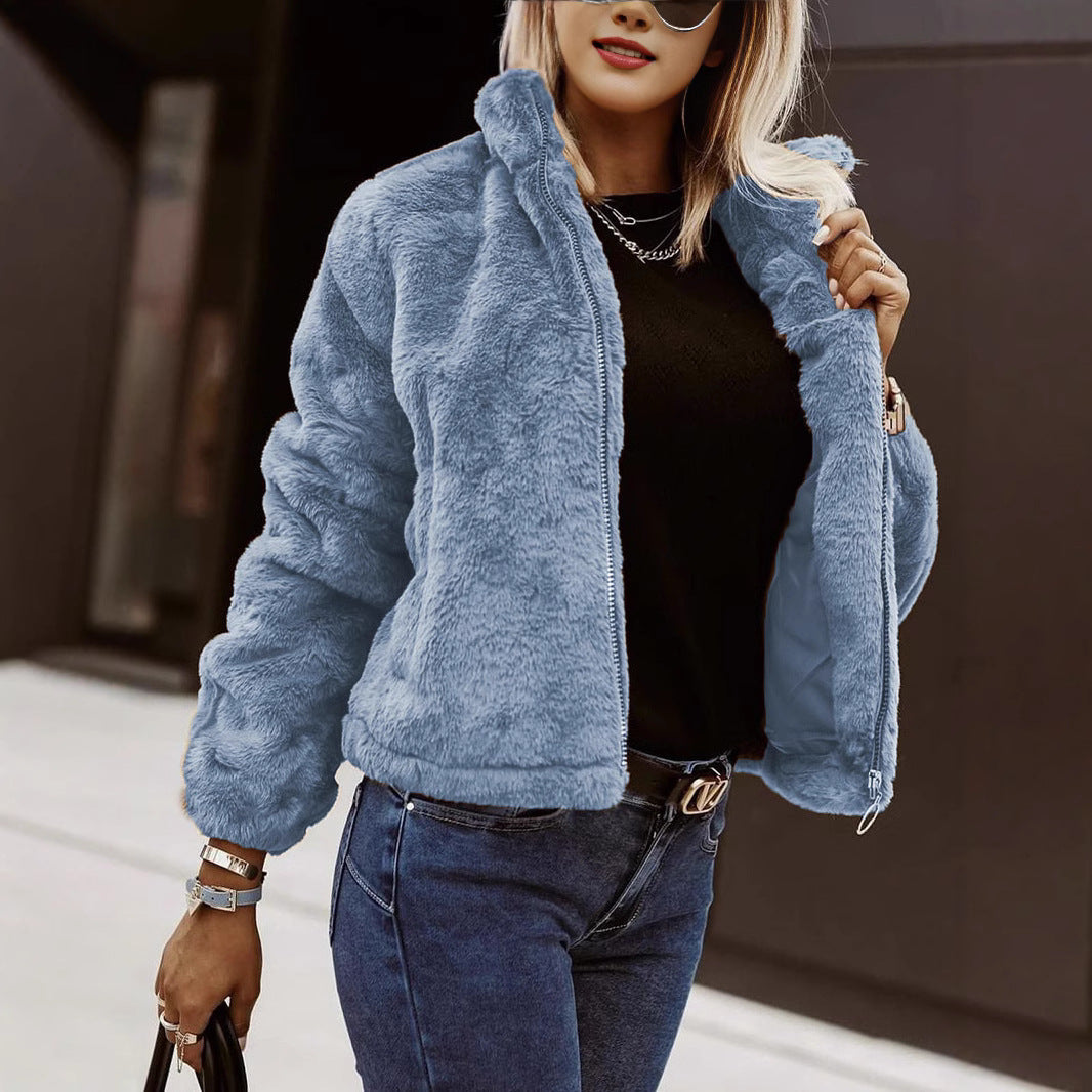 FurLuxe Zip Cardigan