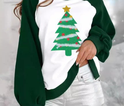 HollyGlow Digital Christmas Sweater