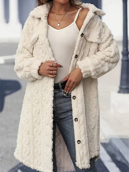 LuxePlush Longline Coat