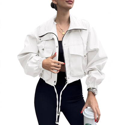 MetroMist Zip Trench Jacket