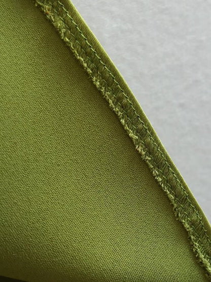 European And American Style Sling Silk Satin Texture Dress