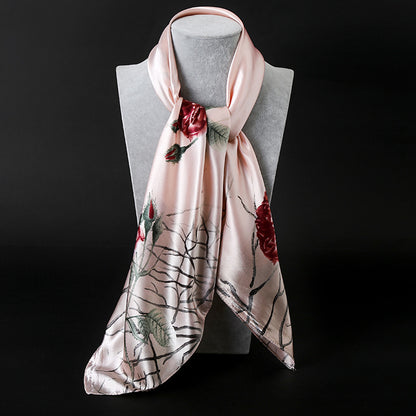 Spring And Autumn All-match Chiffon Silk Sunscreen Shawl