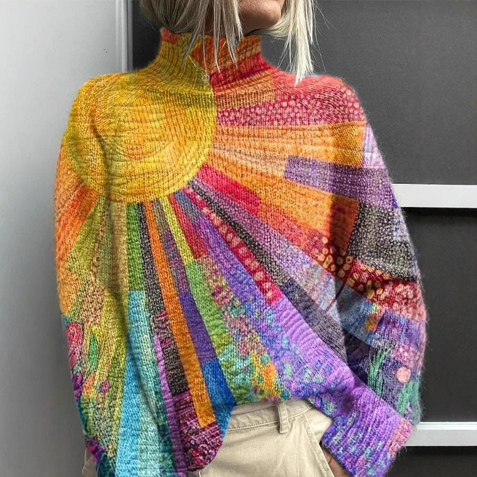 FrostMuse High Neck Sweater