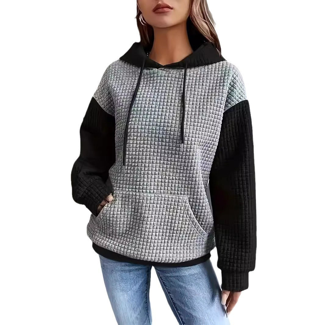 ColorWave™ Casual Patch Hoodie