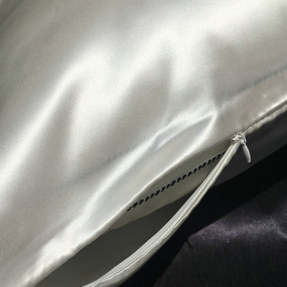 22 M Zipper Double-sided Silk Pillowcase