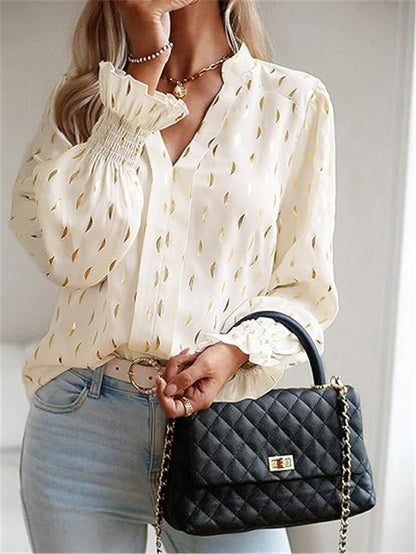 Aurelia GildGlow Blouse