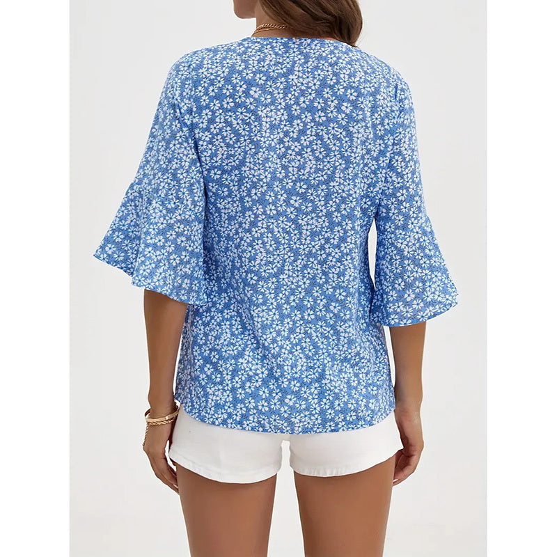 Floravive Flare Blouse