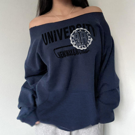 UrbanMuse Off-Shoulder Sweater
