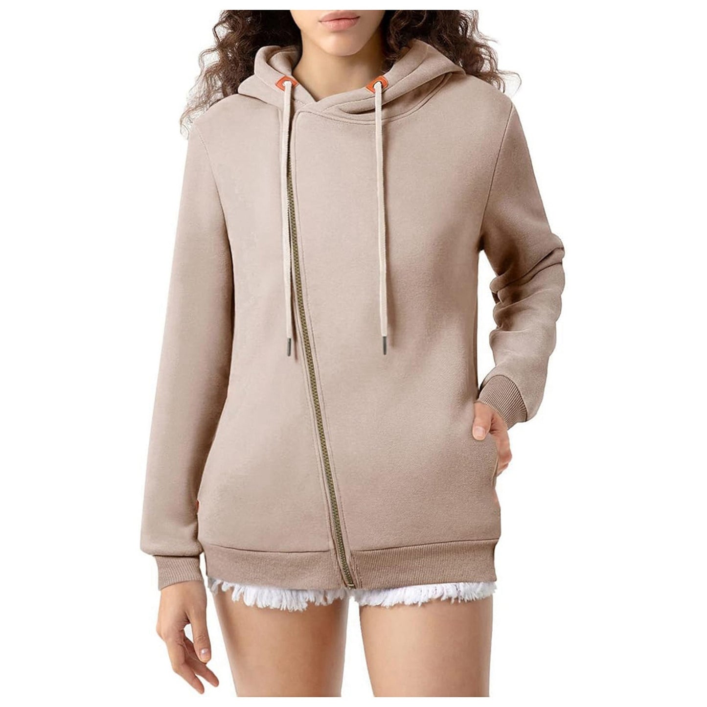 ZipEase Solid Hoodie