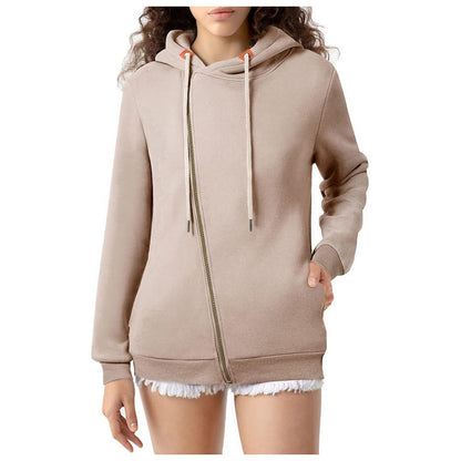 ZipEase Solid Hoodie