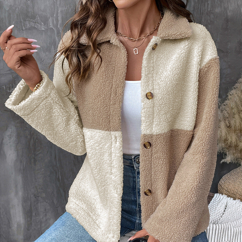 ColorBlend Lapel Casual Jacket