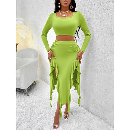 Soleira Nights Ruffle Skirt Set