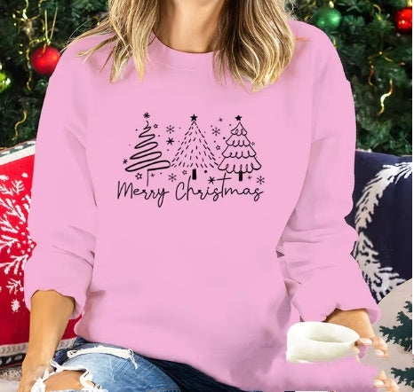 HollyGlow Solid Christmas Tee