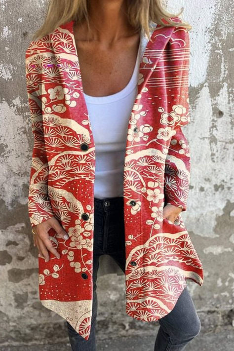 CozyWeave Long Knit Coat