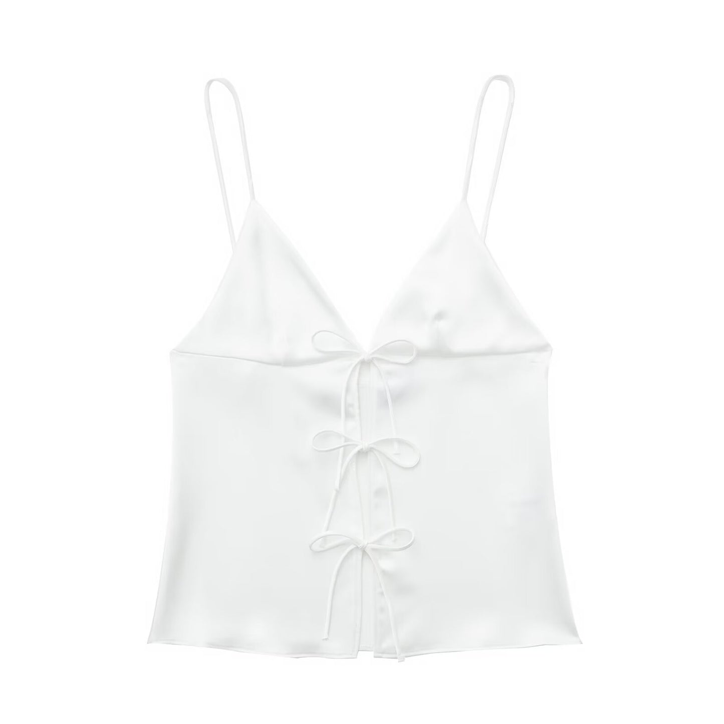Women's Elegant Silk Satin Texture Camisole
