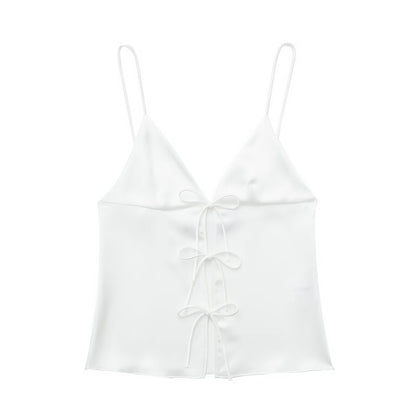 Women's Elegant Silk Satin Texture Camisole