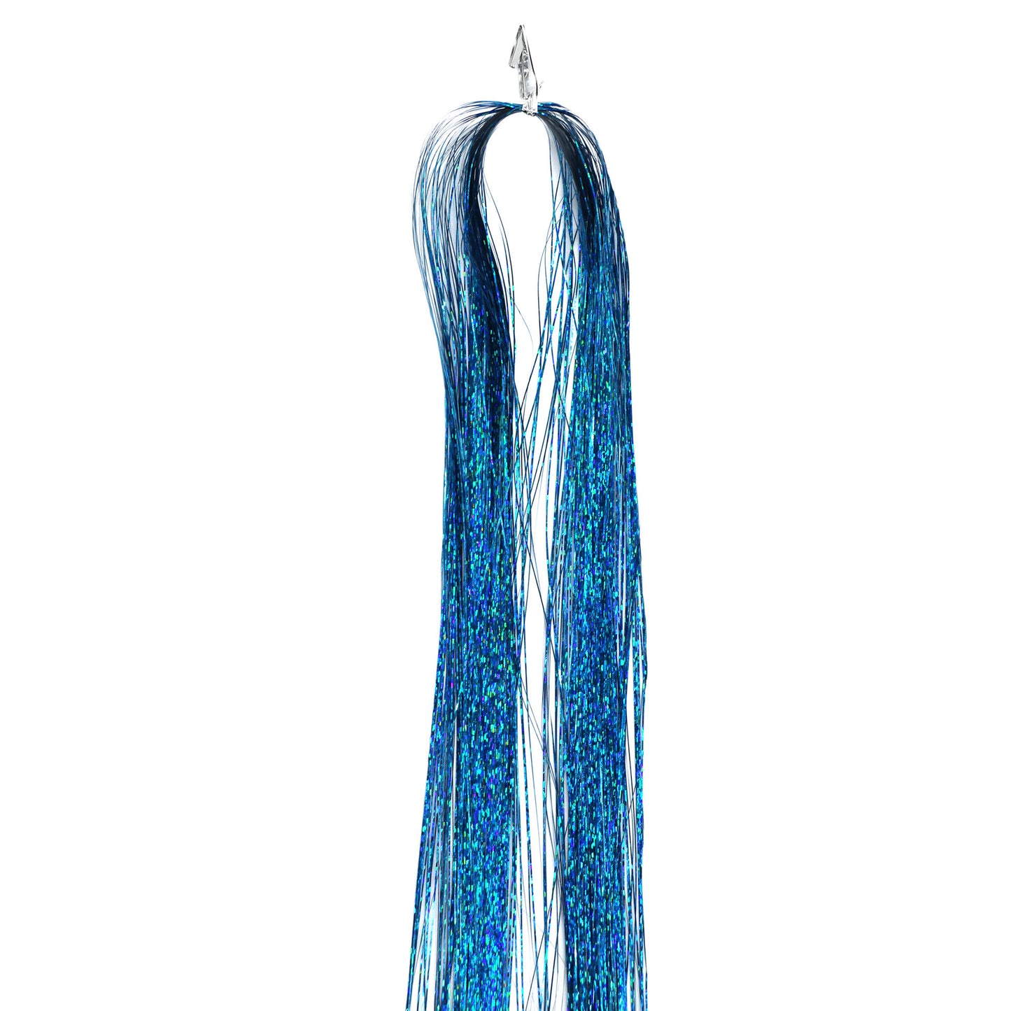 Shiny Rainbow Color Laser Silk Ethnic Hair Rope