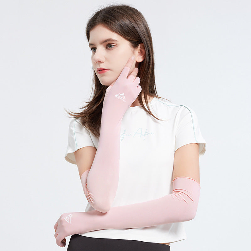 Ice Silk Sunscreen Sleeve in Summer
