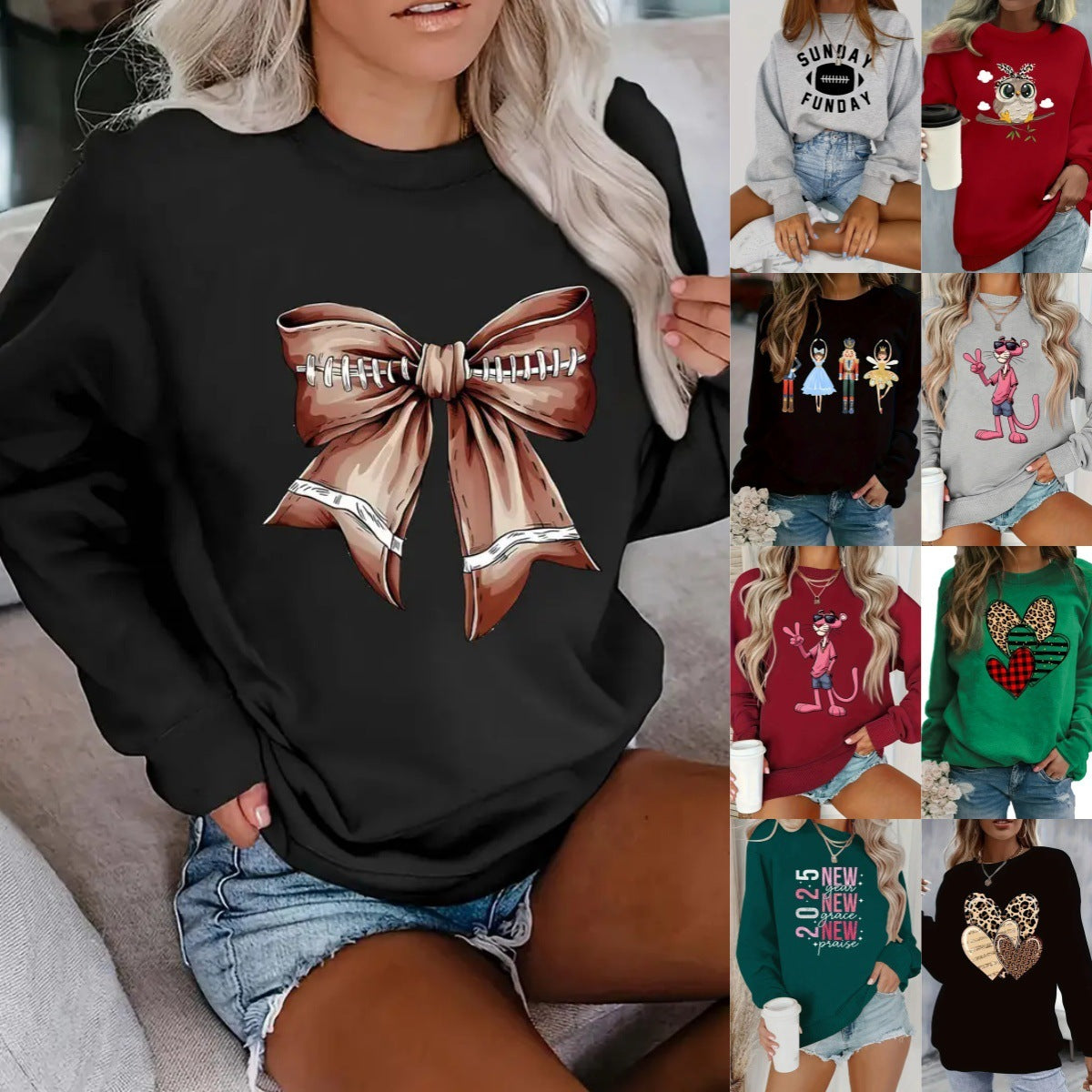 PrintLoom Classic Crew Sweater
