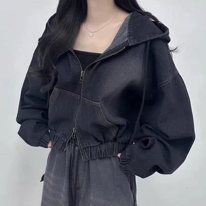 HarborChic Denim Hoodie