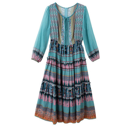 Women's High-end Luxury Silk Dress