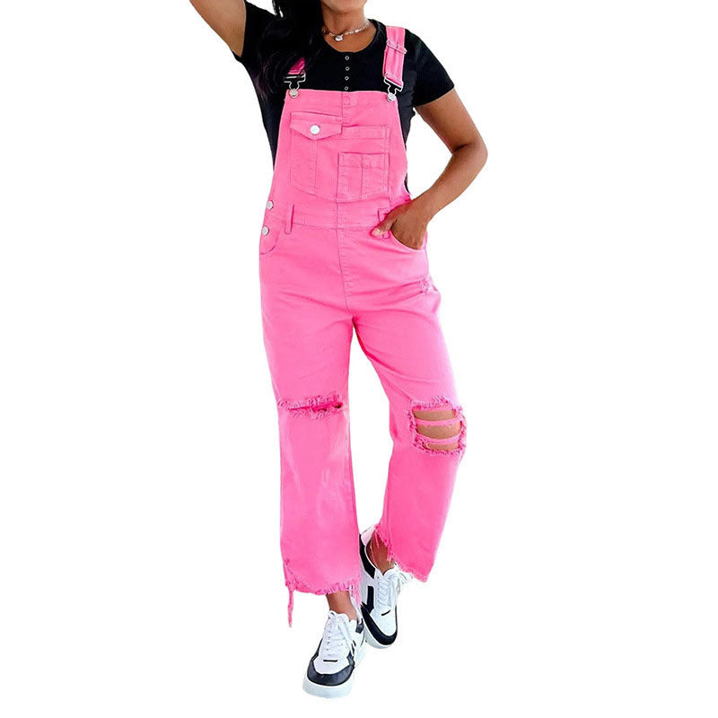 Ravena RawEdge Denim Jumpsuit