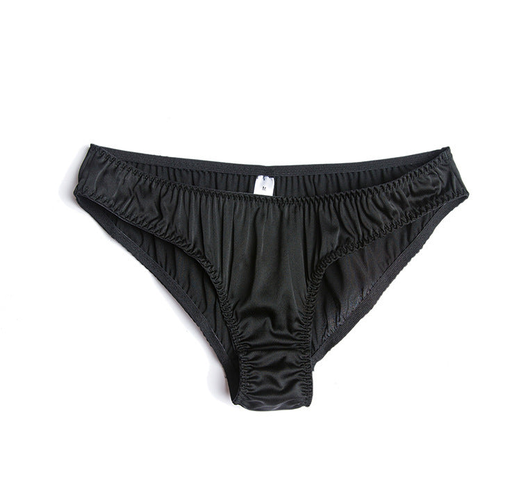 Stretch Silk Low Waist Sexy Underwear