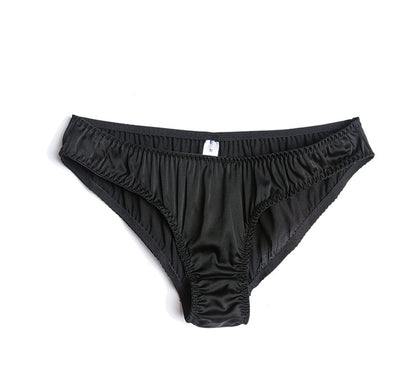 Stretch Silk Low Waist Sexy Underwear
