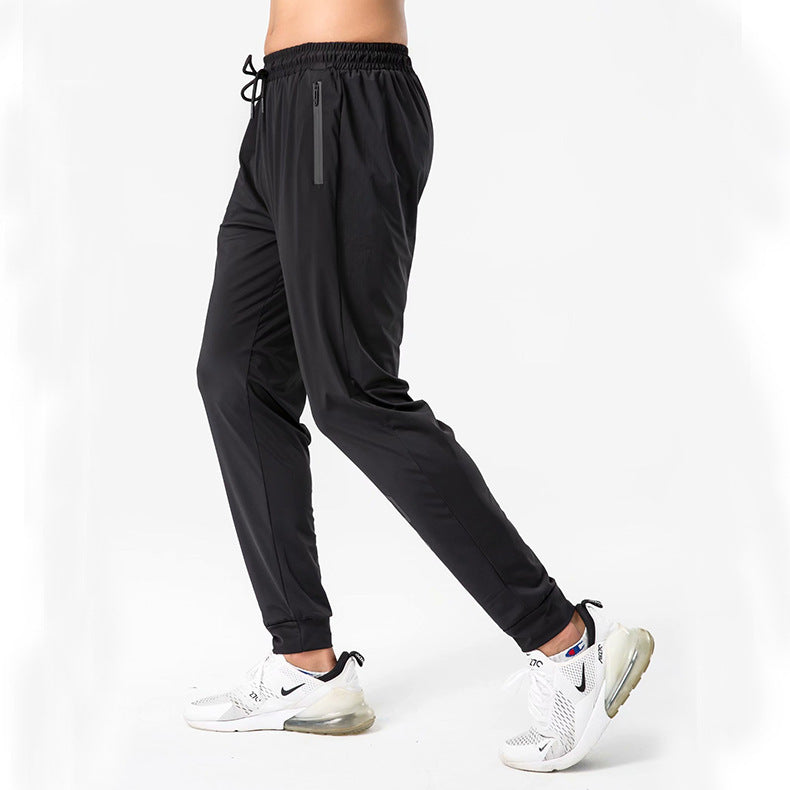 Ice silk casual pants